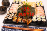oryza sushi plateau 94 pièces