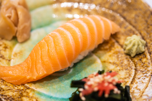 oryza sushi Nigiri Saumon "Sake"
