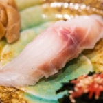 oryza sushi Nigiri Dorade "Tai" ou Bar "Suzuki"